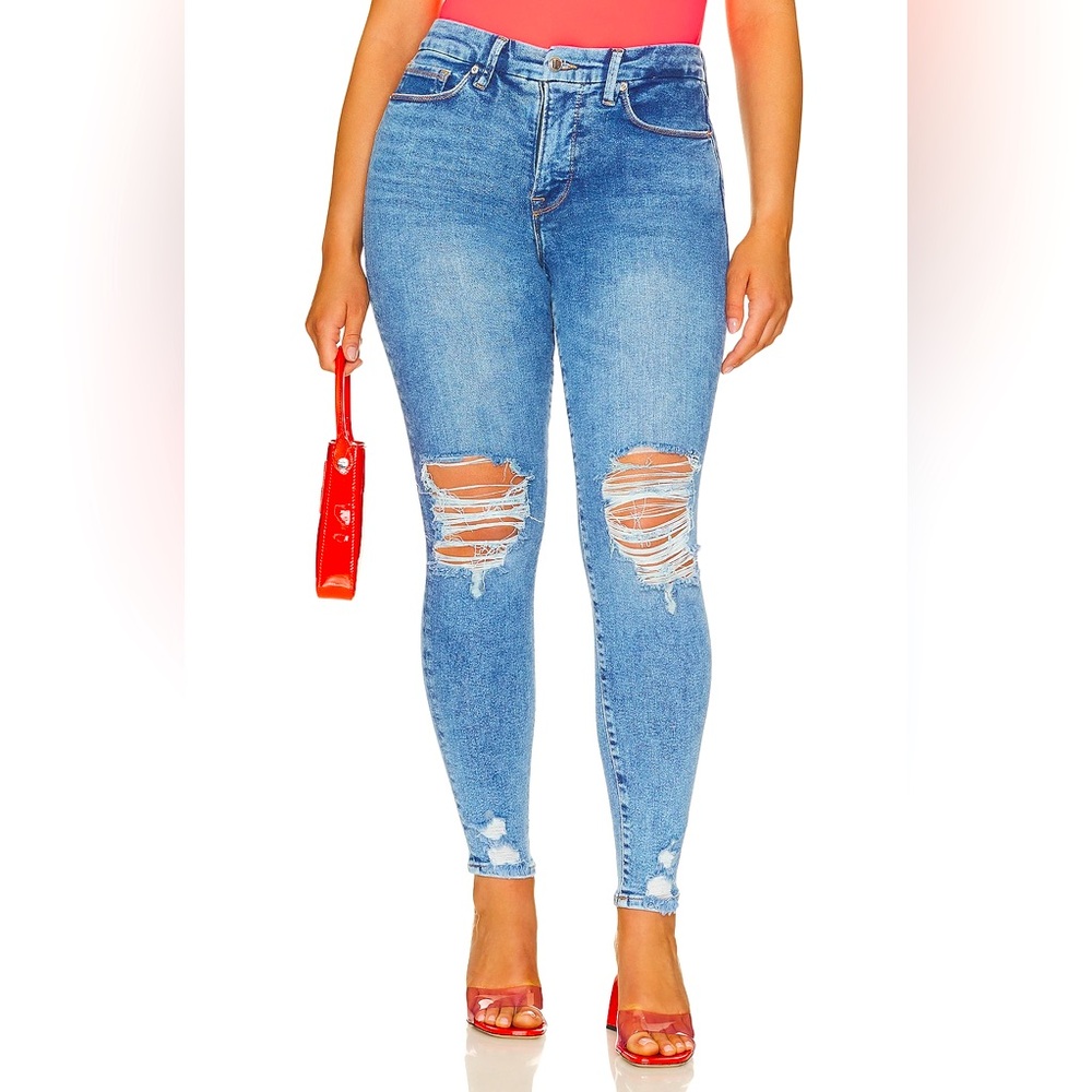 Good American Good Legs in Indigo385 size 22